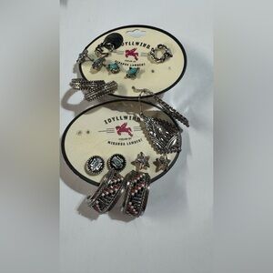 Idyllwind Silver and Turquoise Earring Collection